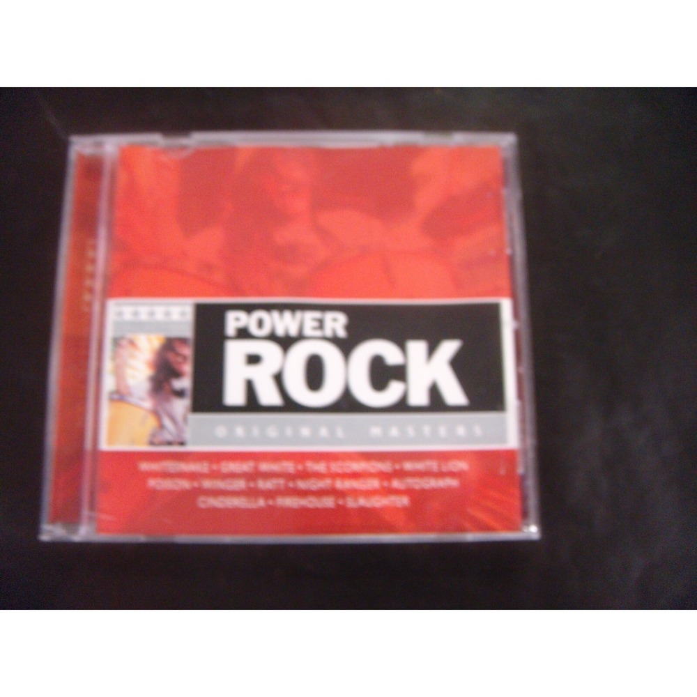 Power Rock Original Masters music Vintage CD 2000 Cinderella Slaughter Ratt Whit